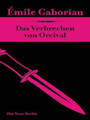 cover image of Das Verbrechen von Orcival